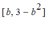 [b, 3-b^2]