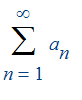 Sum(a[n],n = 1 .. infinity)