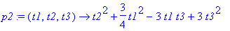 p2 := proc (t1, t2, t3) options operator, arrow; t2...