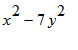 x^2-7*y^2
