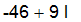 -46+9*I