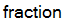 fraction