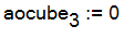 aocube[3] := 0