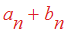 a[n]+b[n]