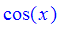 cos(x)