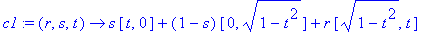 c1 := proc (r, s, t) options operator, arrow; s*[t,...
