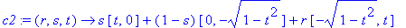 c2 := proc (r, s, t) options operator, arrow; s*[t,...