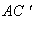 AC*`'`