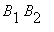 B[1]*B[2]