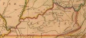 Map of Kentucky