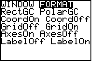 TI-82 Screen Shots