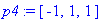p4 := [-1, 1, 1]