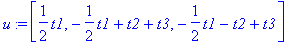 u := vector([1/2*t1, -1/2*t1+t2+t3, -1/2*t1-t2+t3])...