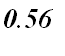 `0.56`