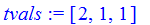 tvals := [2, 1, 1]