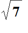 sqrt(7)
