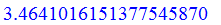 3.4641016151377545870
