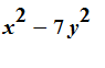 x^2-7*y^2