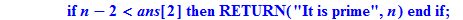 chh := proc (n, t, s) local ans, tmp, ct; if n <> t^2-s then return `bad start` end if; if type(n,even) then RETURN(