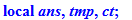 ch2 := proc (n, t, s, m) local ans, tmp, ct; if n <> t^2-s then return `bad start` end if; if type(n,even) then RETURN(