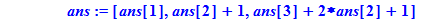 ch2 := proc (n, t, s, m) local ans, tmp, ct; if n <> t^2-s then return `bad start` end if; if type(n,even) then RETURN(